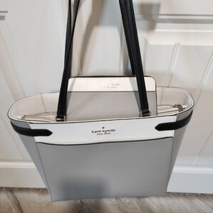 Kate Spade Gray and Black Women's Tote Bag